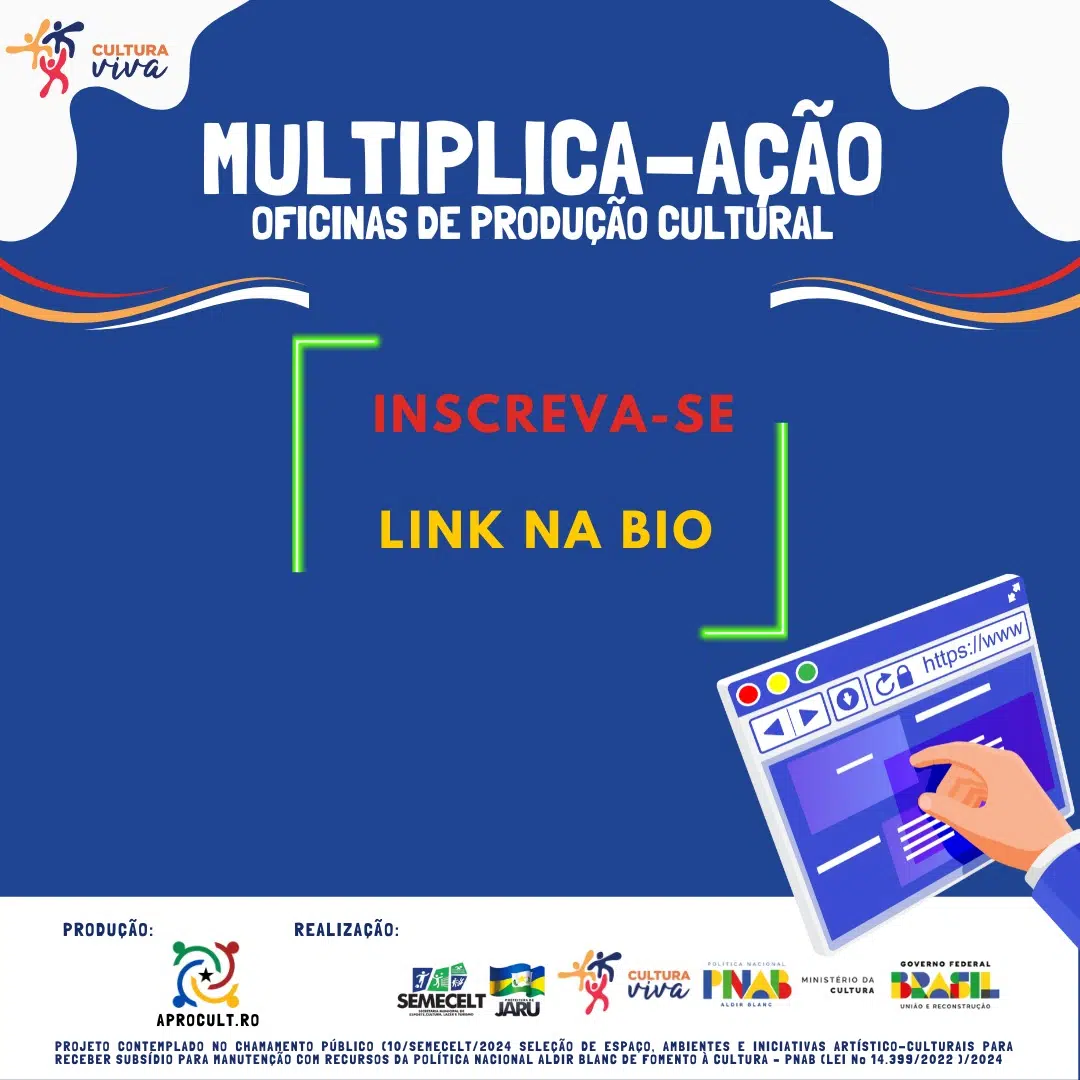 A APROCULT.RO torna público o Edital de Chamamento Simplificado para seleção de profissionais in (6)