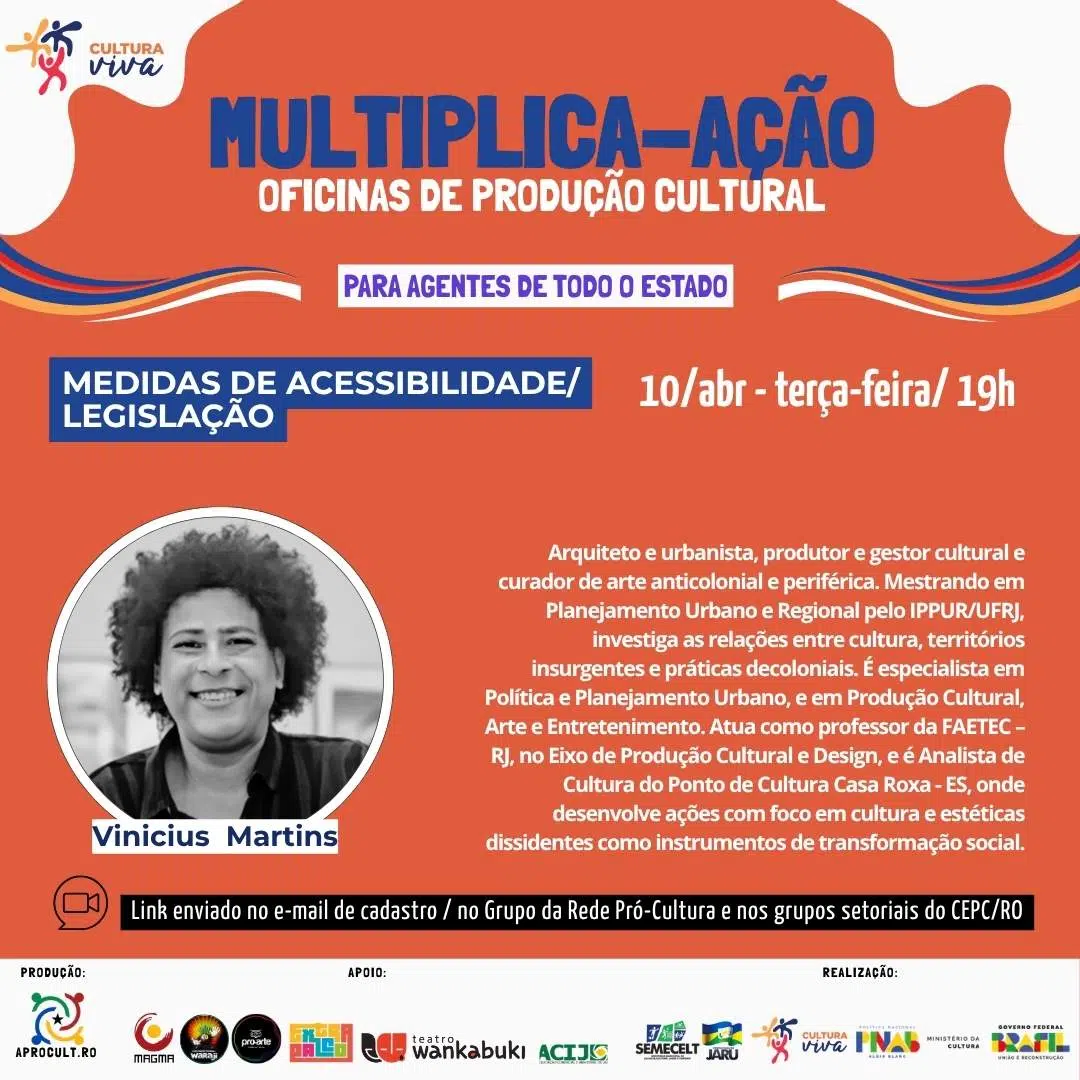 🎭 O projeto Multiplica-Ação inicia AMANHÃ a série de oficinas gratuitas e online de produção cu (3)